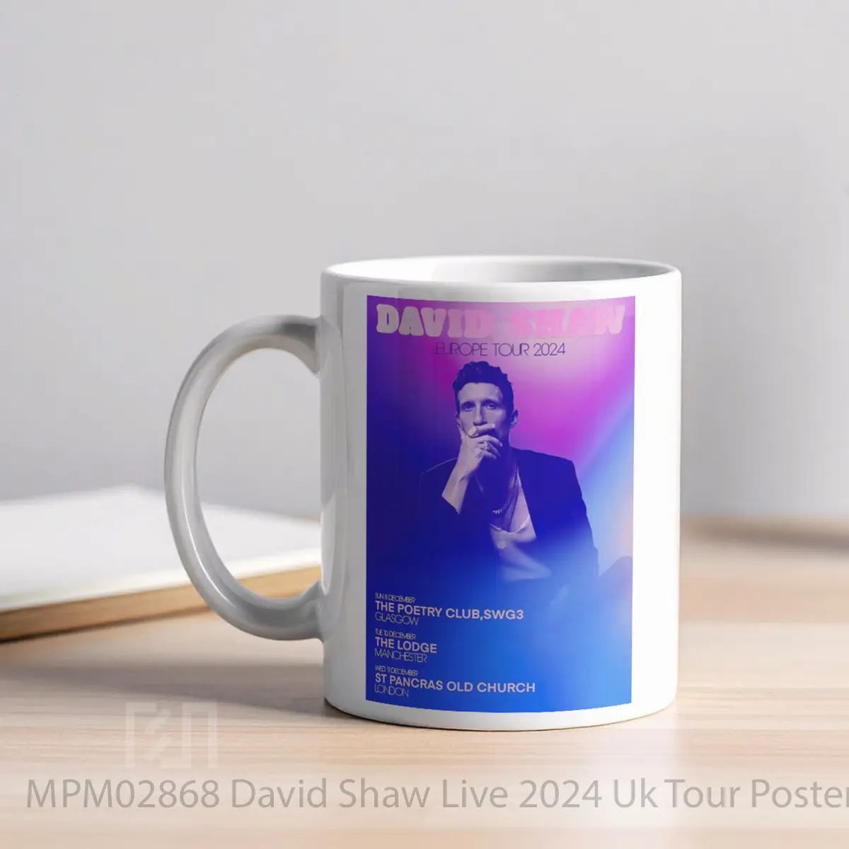 Mug David Shaw Live 2024 Uk Tour MPM02868 - All-side / Desain