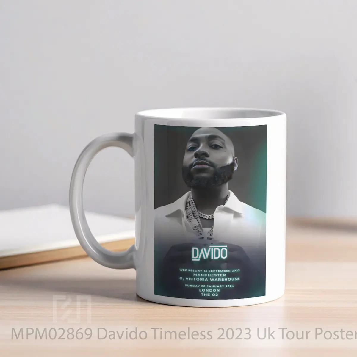 Mug Davido Timeless 2023 Uk Tour MPM02869 - All-side / Desain