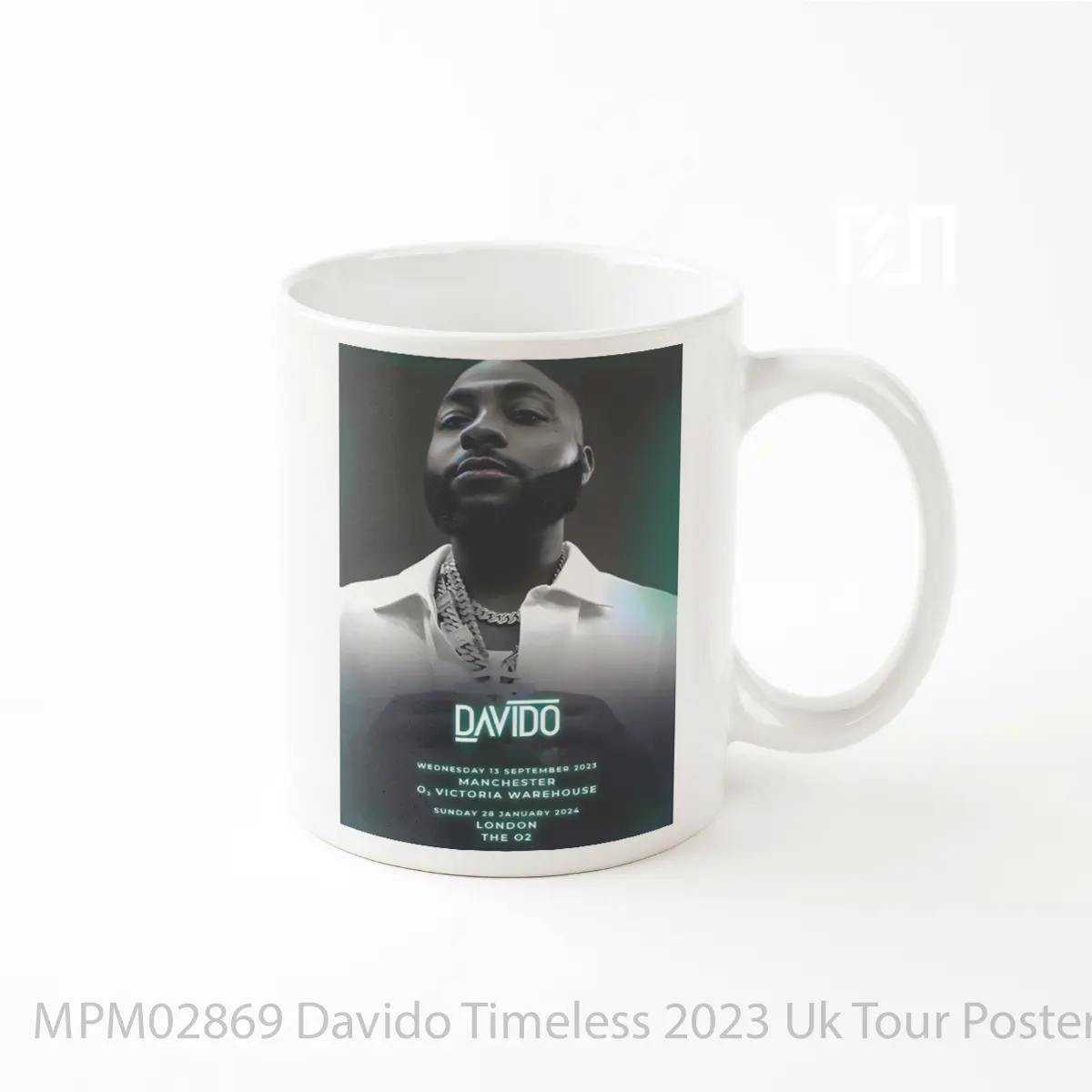 Mug Davido Timeless 2023 Uk Tour MPM02869