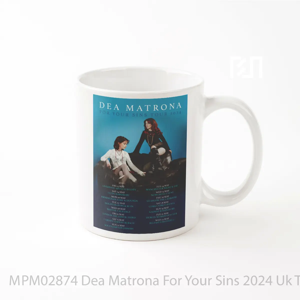 Mug Dea Matrona For Your Sins 2024 Uk Tour MPM02874