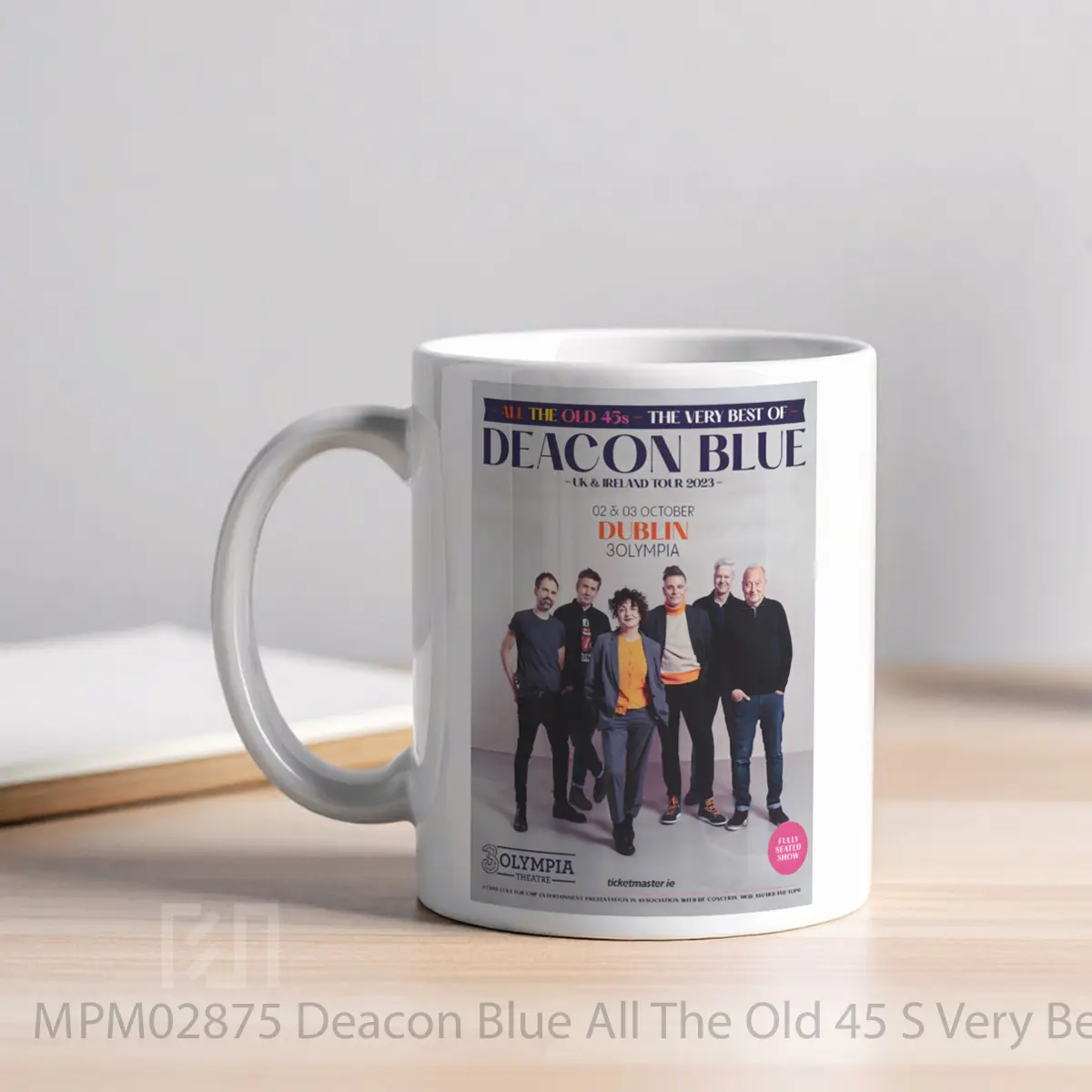 Mug Deacon Blue All The Old 45 S Very Best Of 2023 Tou MPM02875 - All-side / Desain