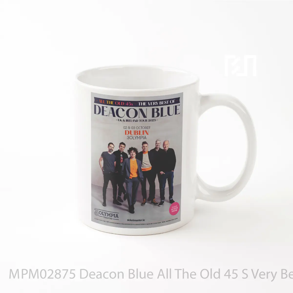 Mug Deacon Blue All The Old 45 S Very Best Of 2023 Tou MPM02875