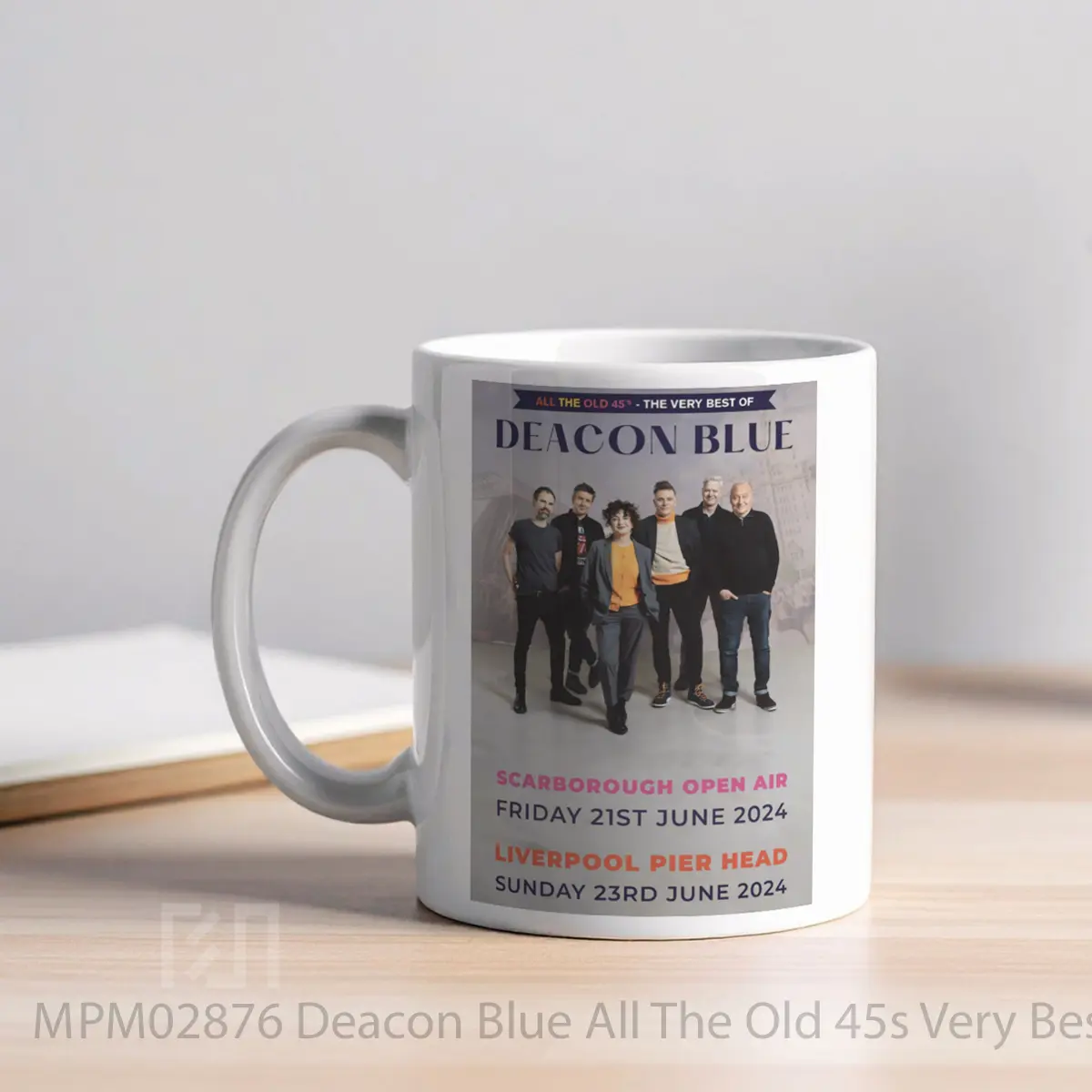 Mug Deacon Blue All The Old 45s Very Best Tour 2024 MPM02876 - All-side / Desain