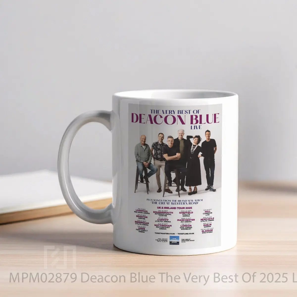 Mug Deacon Blue The Very Best Of 2025 Live Uk Irelan MPM02879 - All-side / Desain