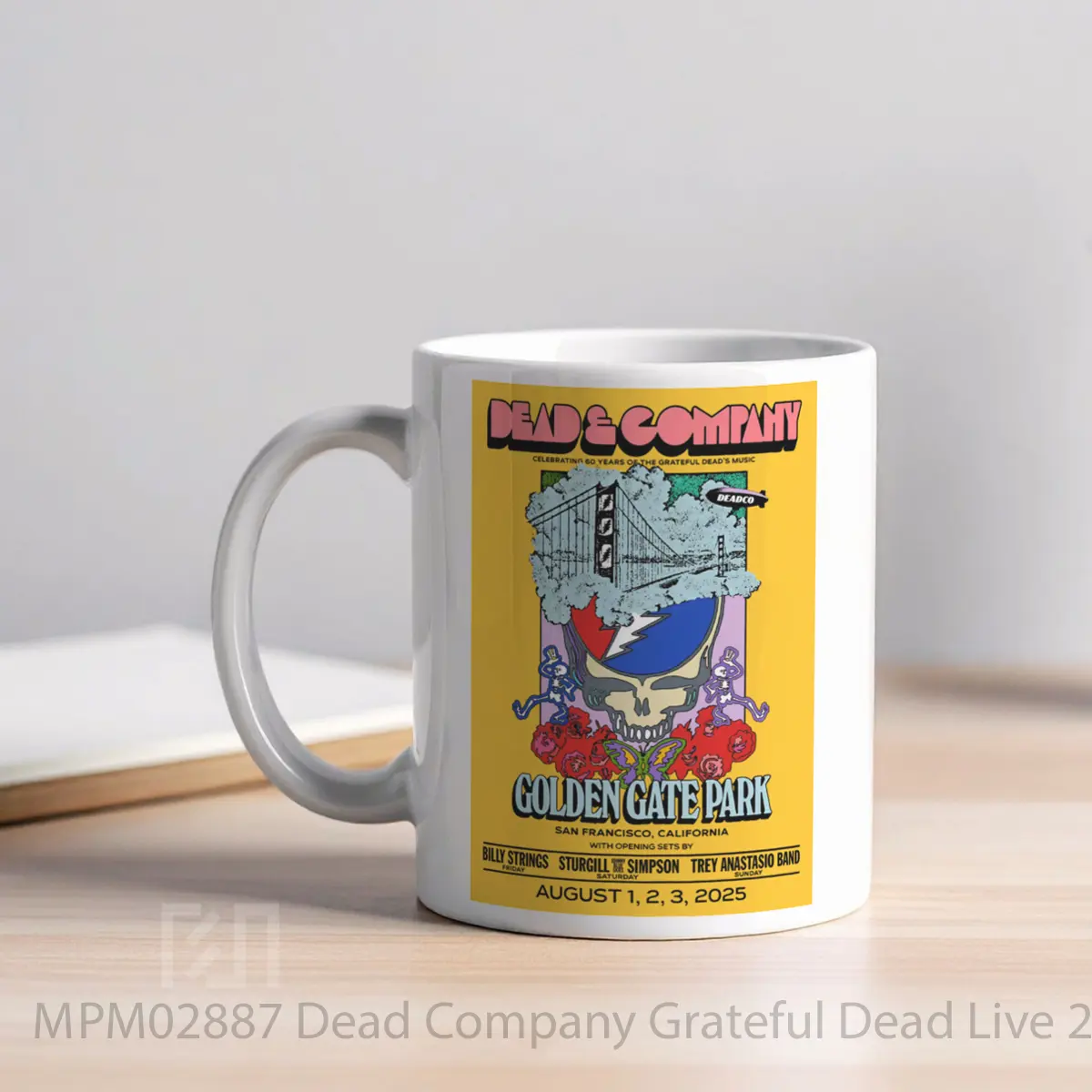 Mug Dead Company Grateful Dead Live 2025 Tour MPM02887 - All-side / Desain