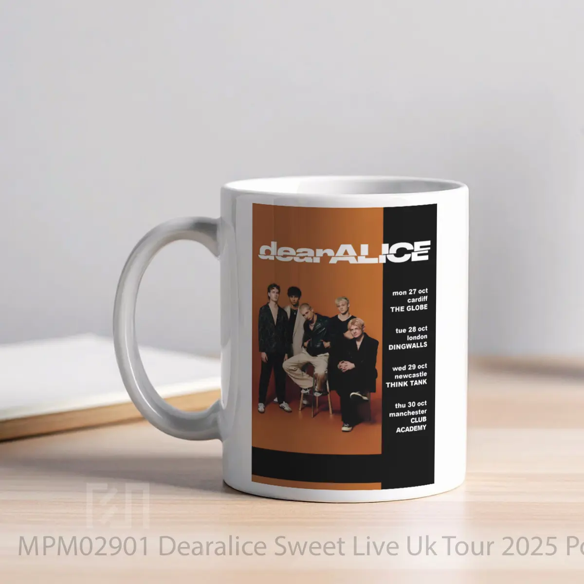 Mug Dearalice Sweet Live Uk Tour 2025 MPM02901 - All-side / Desain