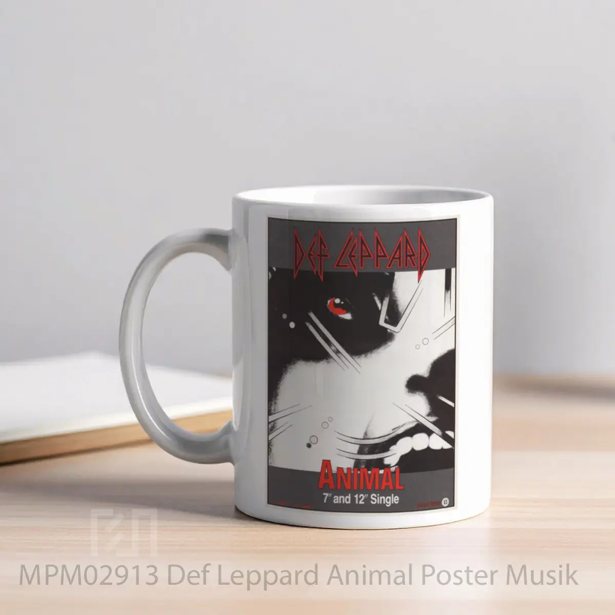 Mug Def Leppard Animal MPM02913 - All-side / Desain