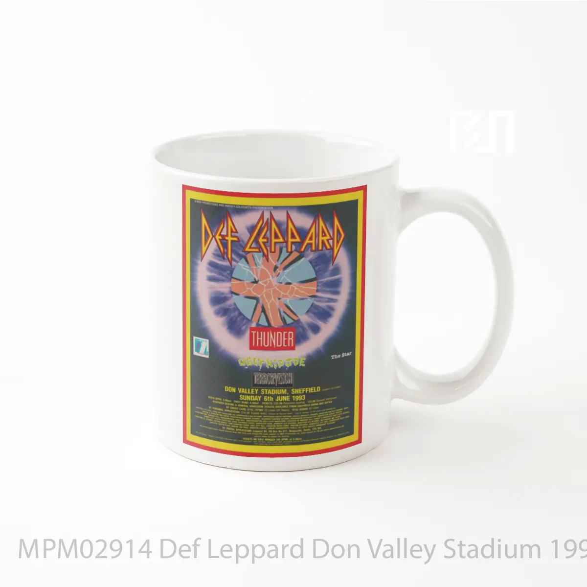 Mug Def Leppard Don Valley Stadium 1993 Adrenalize Tour MPM02914