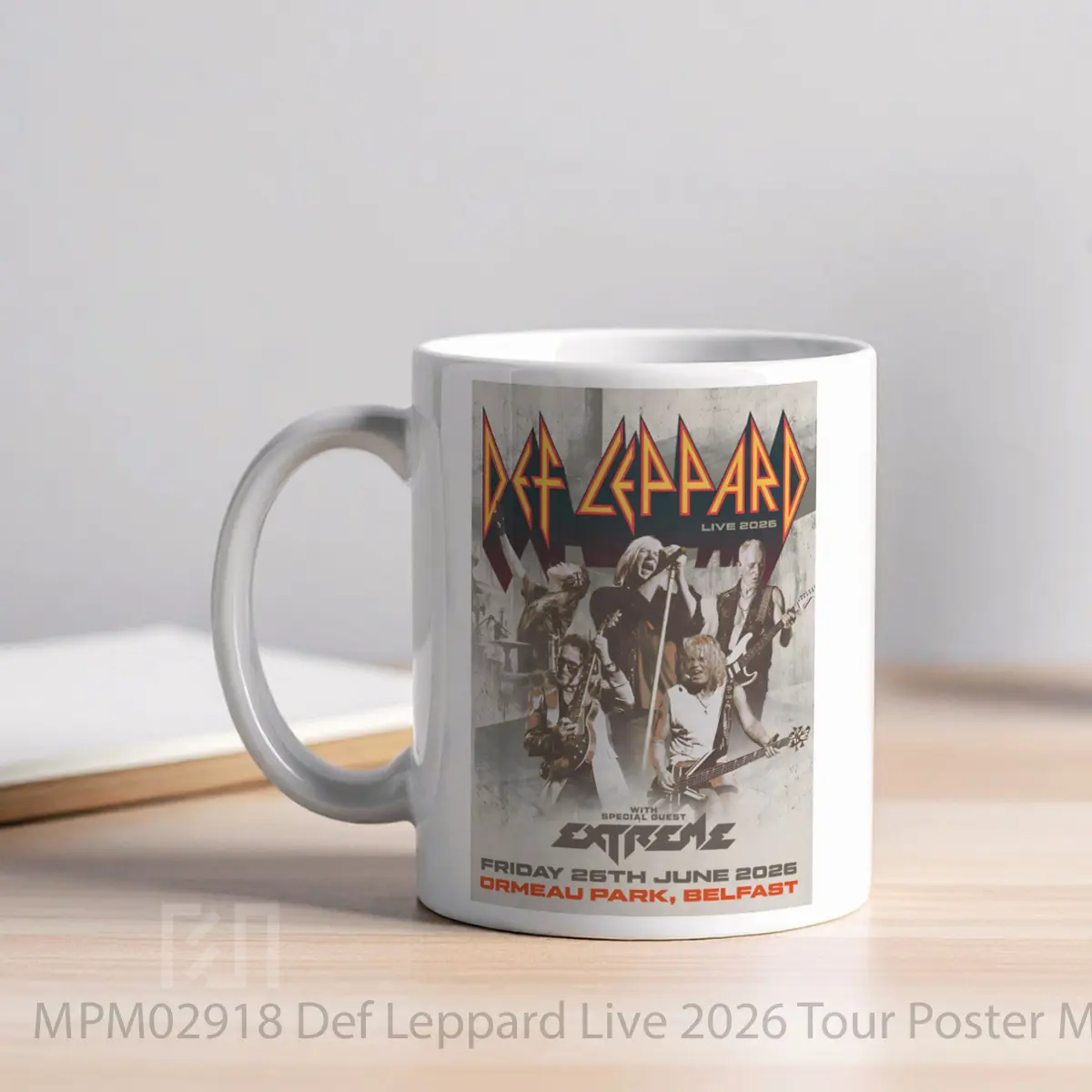 Mug Def Leppard Live 2026 Tour MPM02918 - All-side / Desain