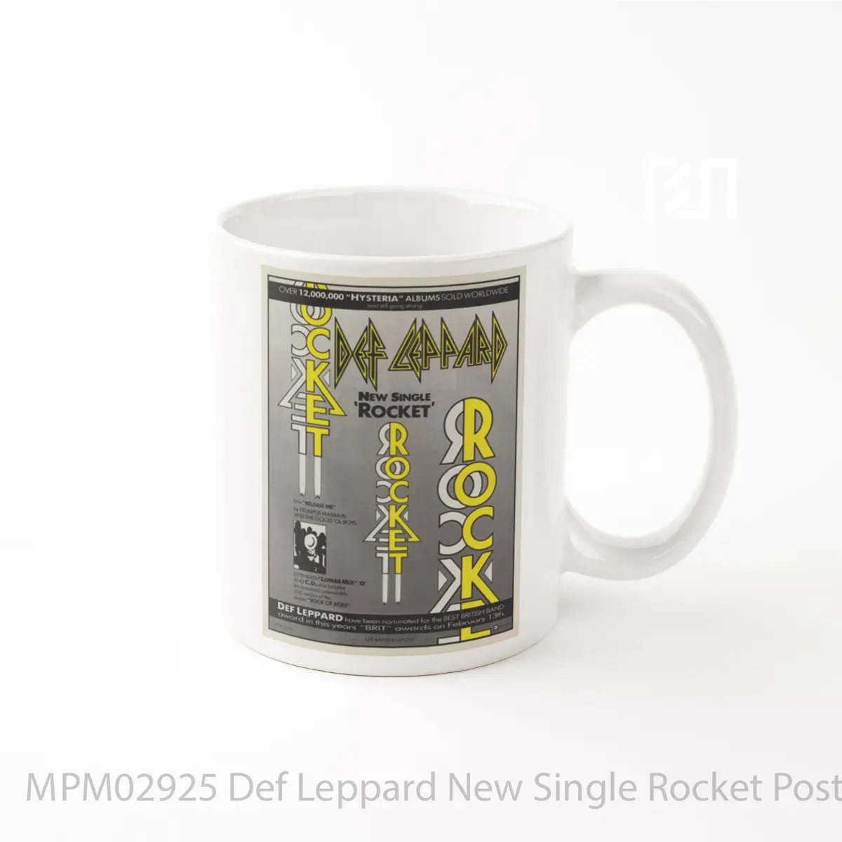 Mug Def Leppard New Single Rocket MPM02925