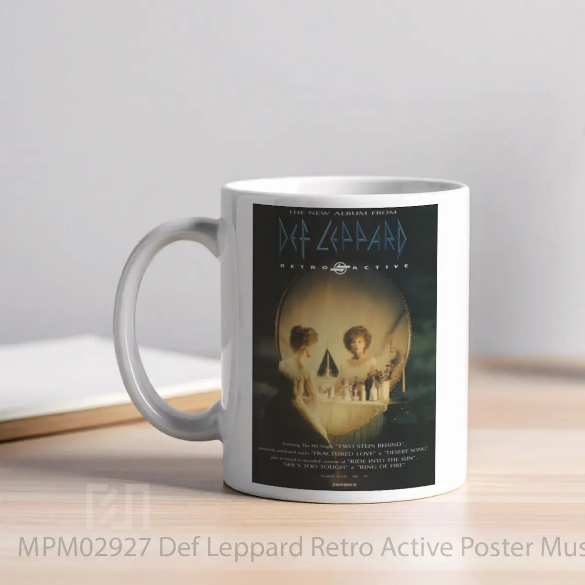 Mug Def Leppard Retro Active MPM02927 - All-side / Desain