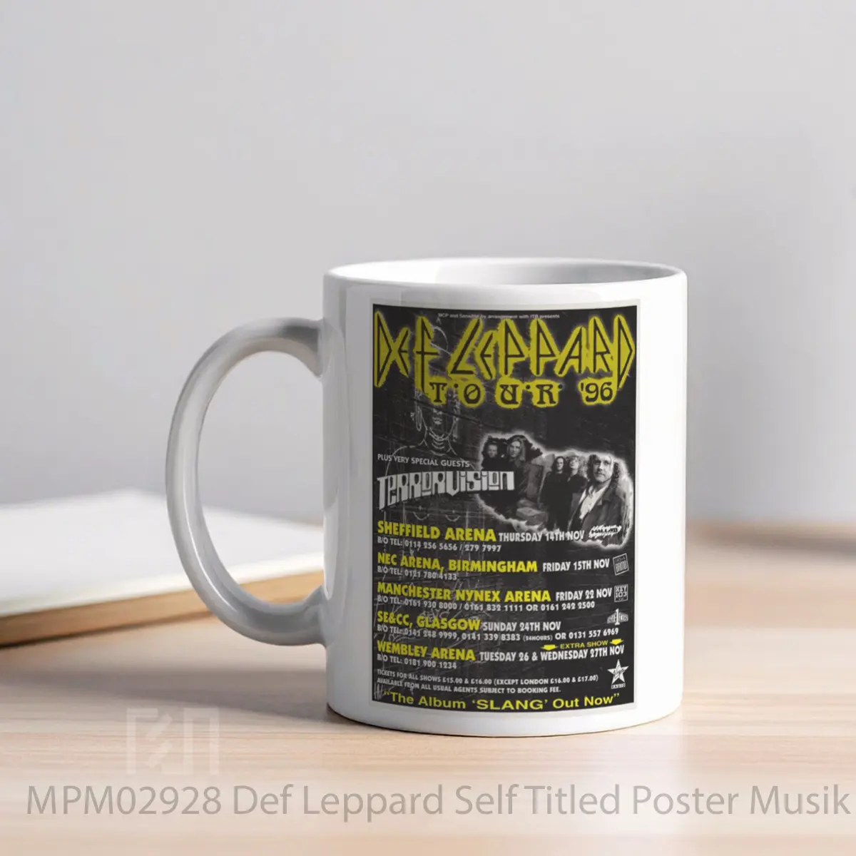 Mug Def Leppard Self Titled MPM02928 - All-side / Desain