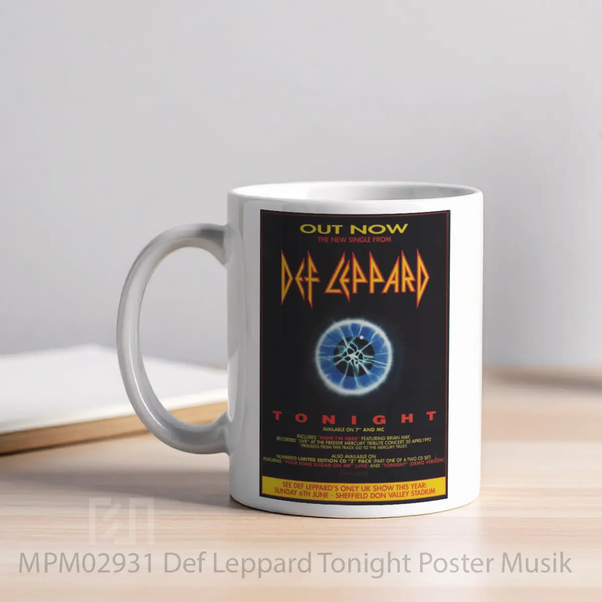 Mug Def Leppard Tonight MPM02931 - All-side / Desain