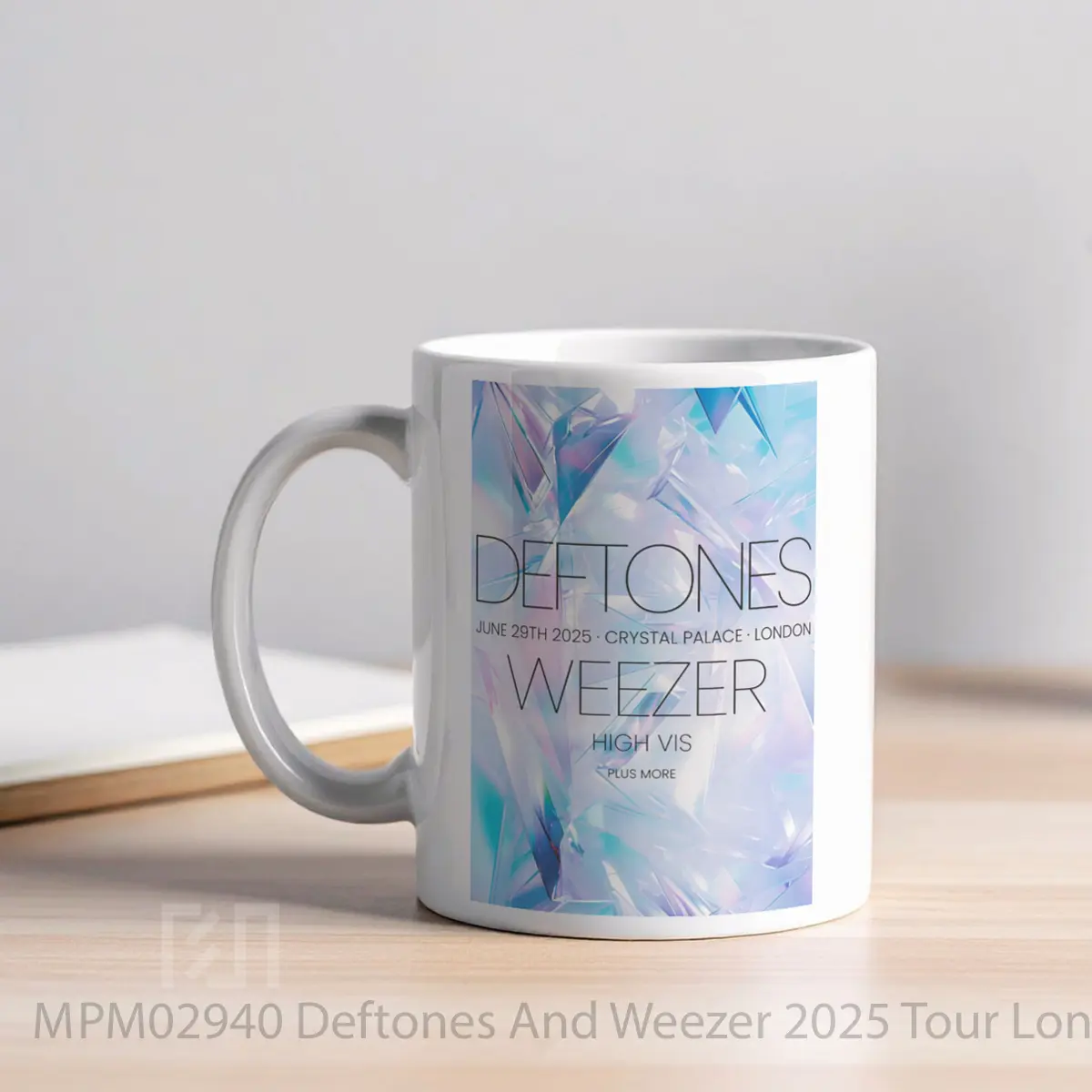 Mug Deftones And Weezer 2025 Tour London Crystal Palace MPM02940 - All-side / Desain