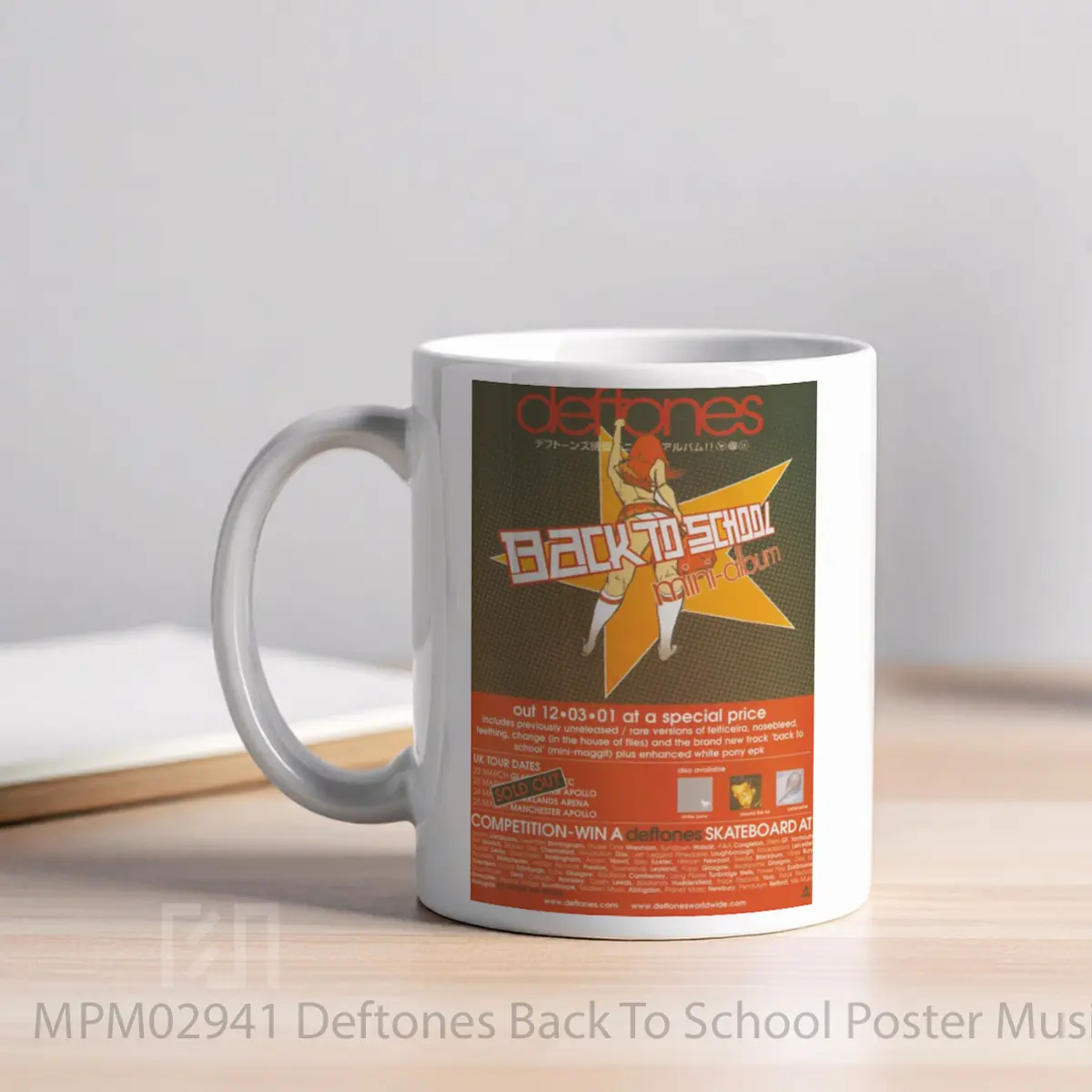 Mug Deftones Back To School MPM02941 - All-side / Desain