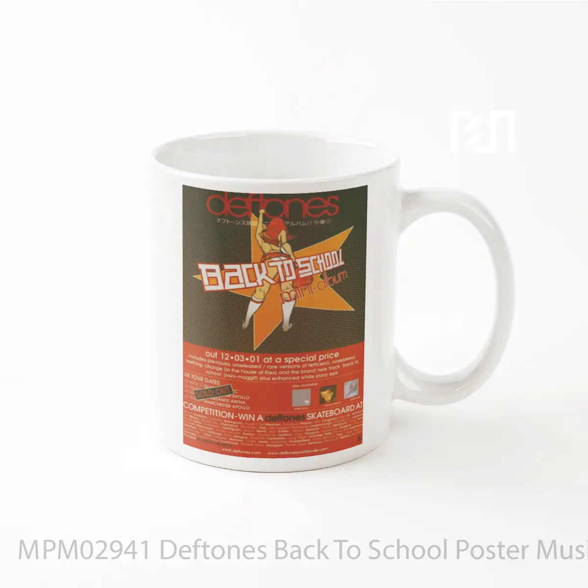 Mug Deftones Back To School MPM02941