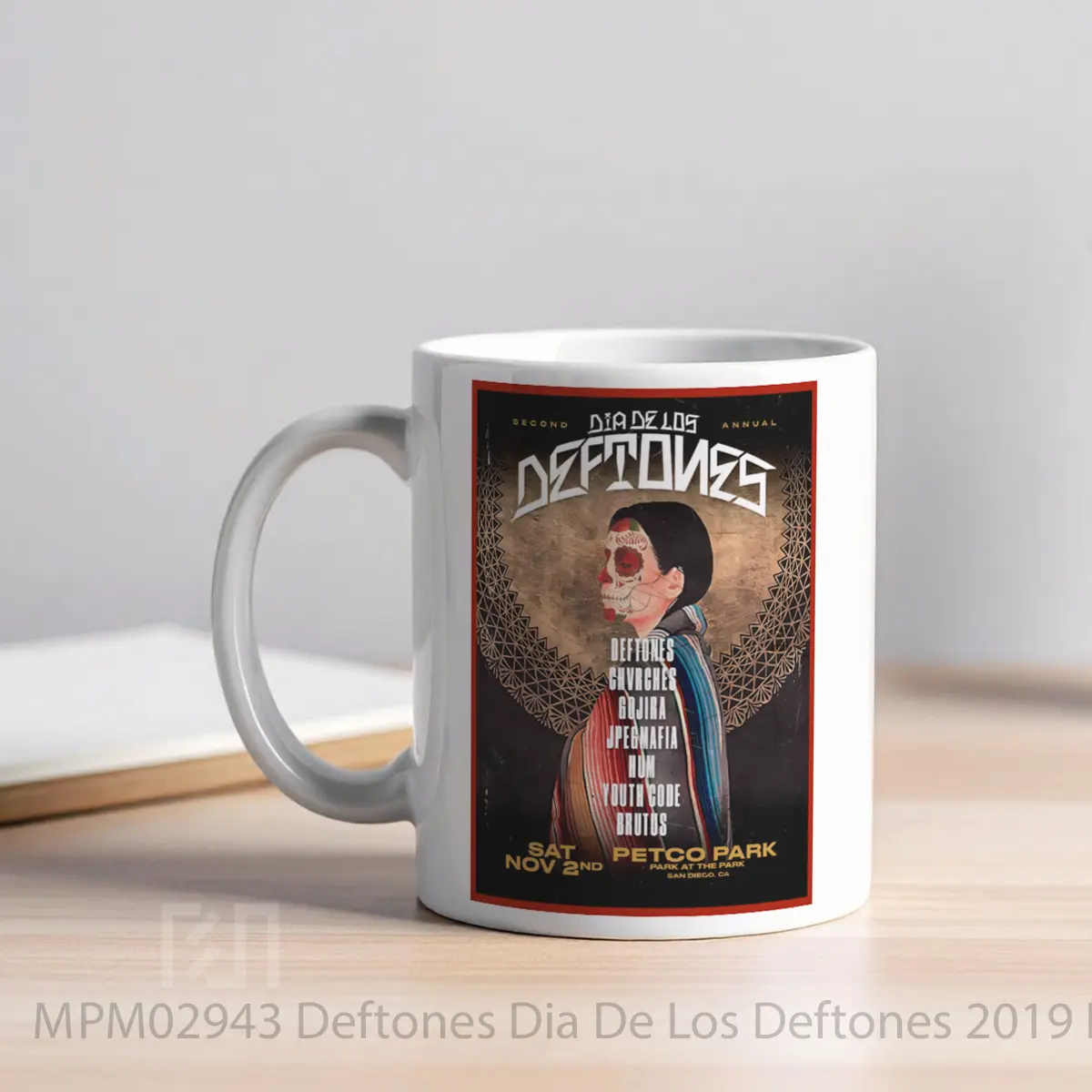 Mug Deftones Dia De Los Deftones 2019 MPM02943 - All-side / Desain