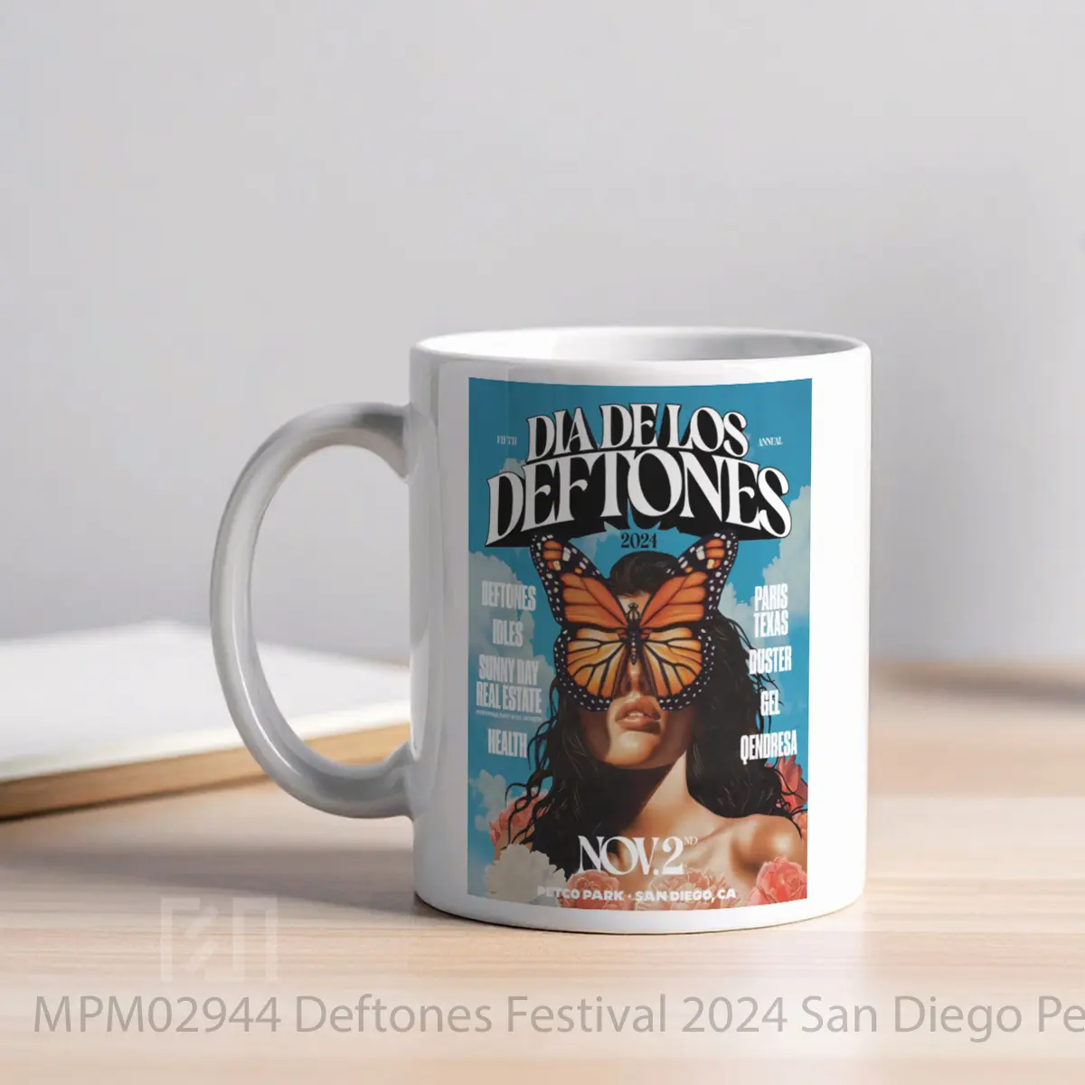 Mug Deftones Festival 2024 San Diego Petco Park MPM02944 - All-side / Desain