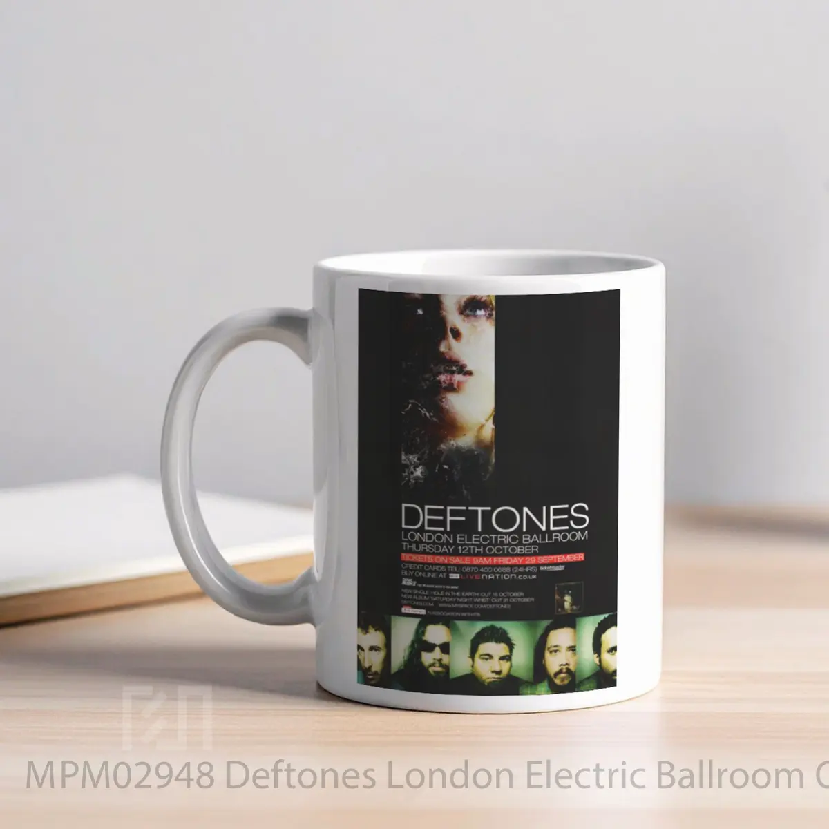 Mug Deftones London Electric Ballroom October 2011 Pos MPM02948 - All-side / Desain