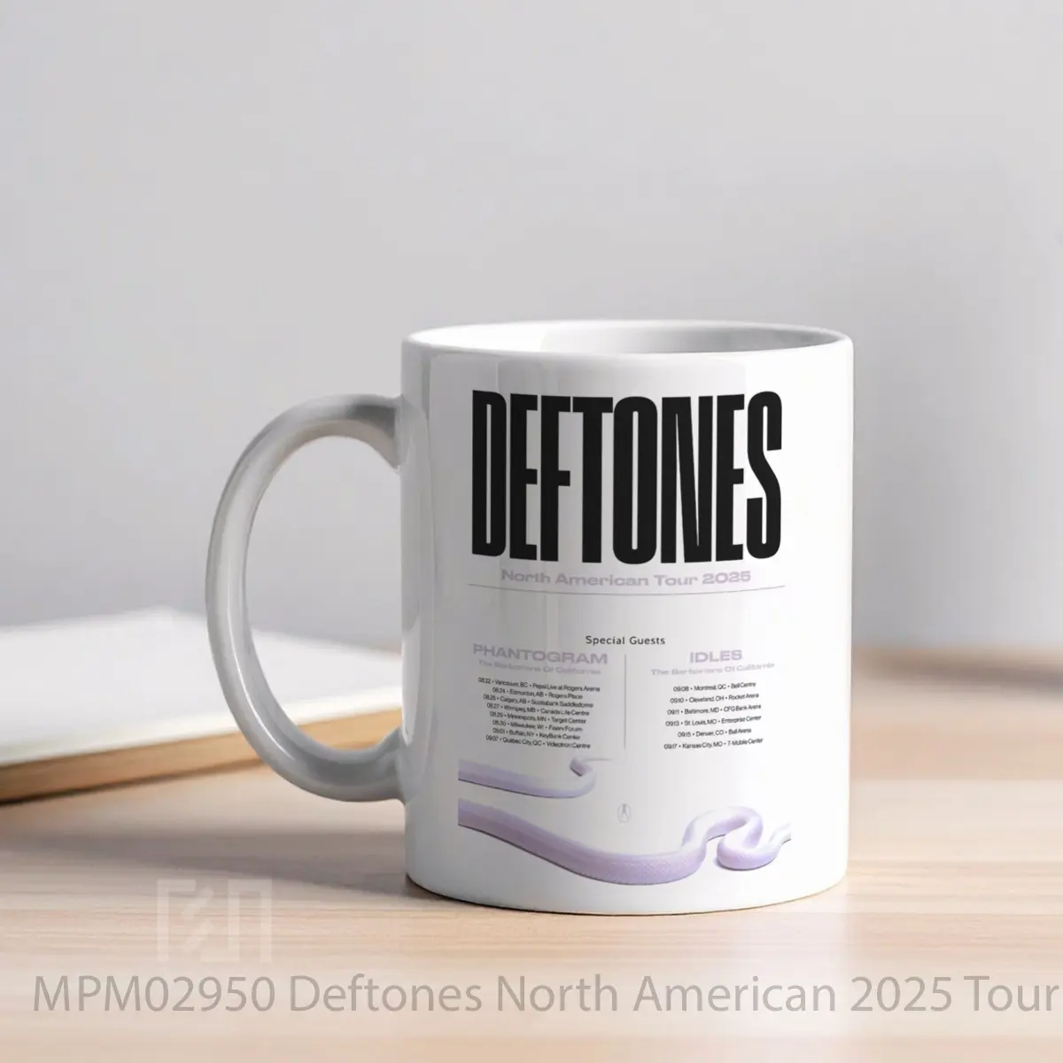 Mug Deftones North American 2025 Tour MPM02950 - All-side / Desain
