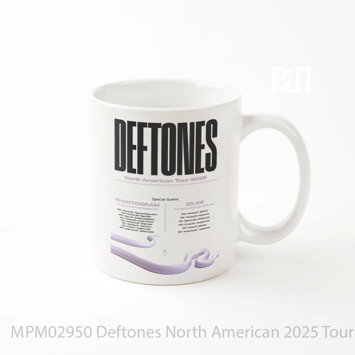 Mug Deftones North American 2025 Tour MPM02950