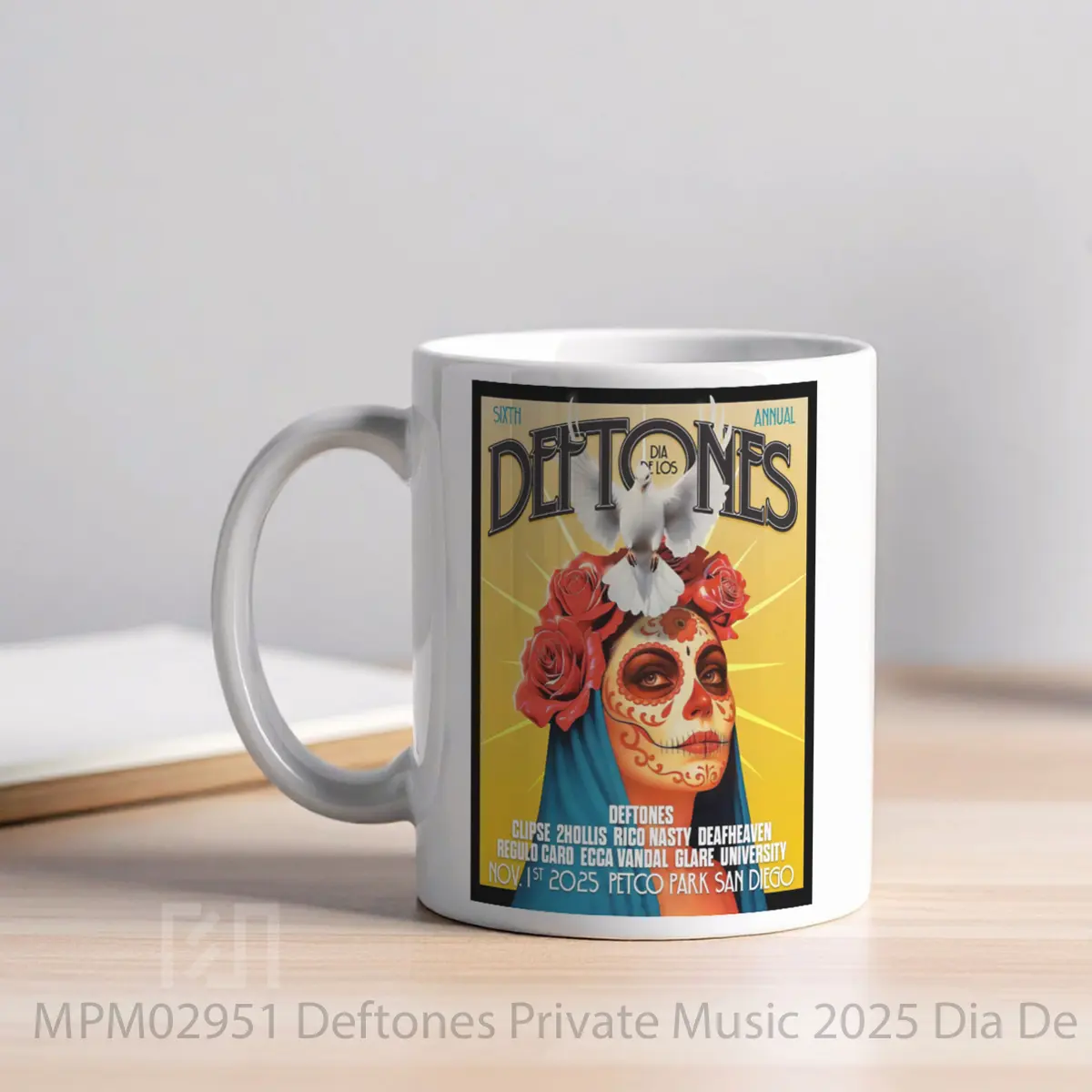 Mug Deftones Private Music 2025 Dia De Los Deftones Tour MPM02951 - All-side / Desain