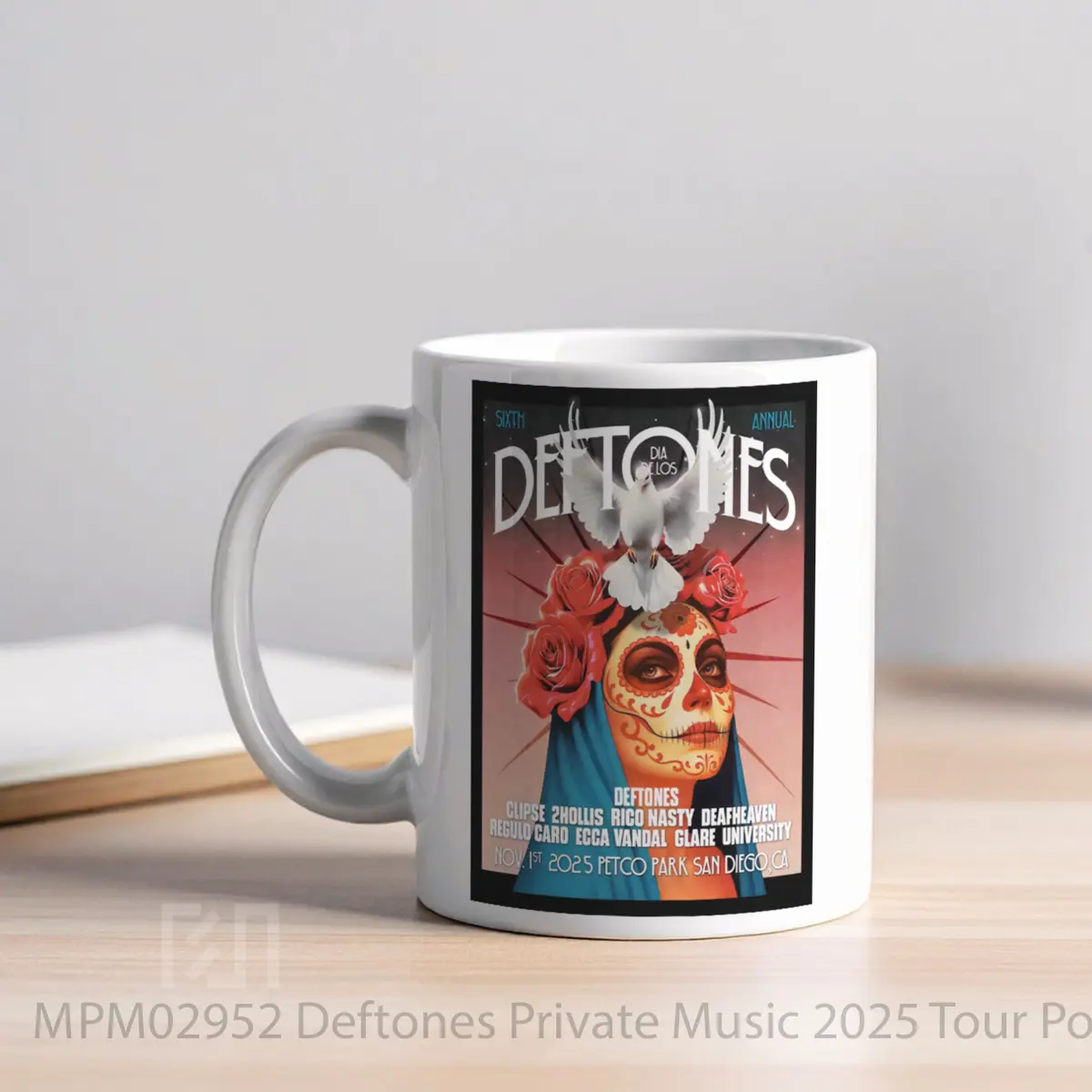 Mug Deftones Private Music 2025 Tour MPM02952 - All-side / Desain