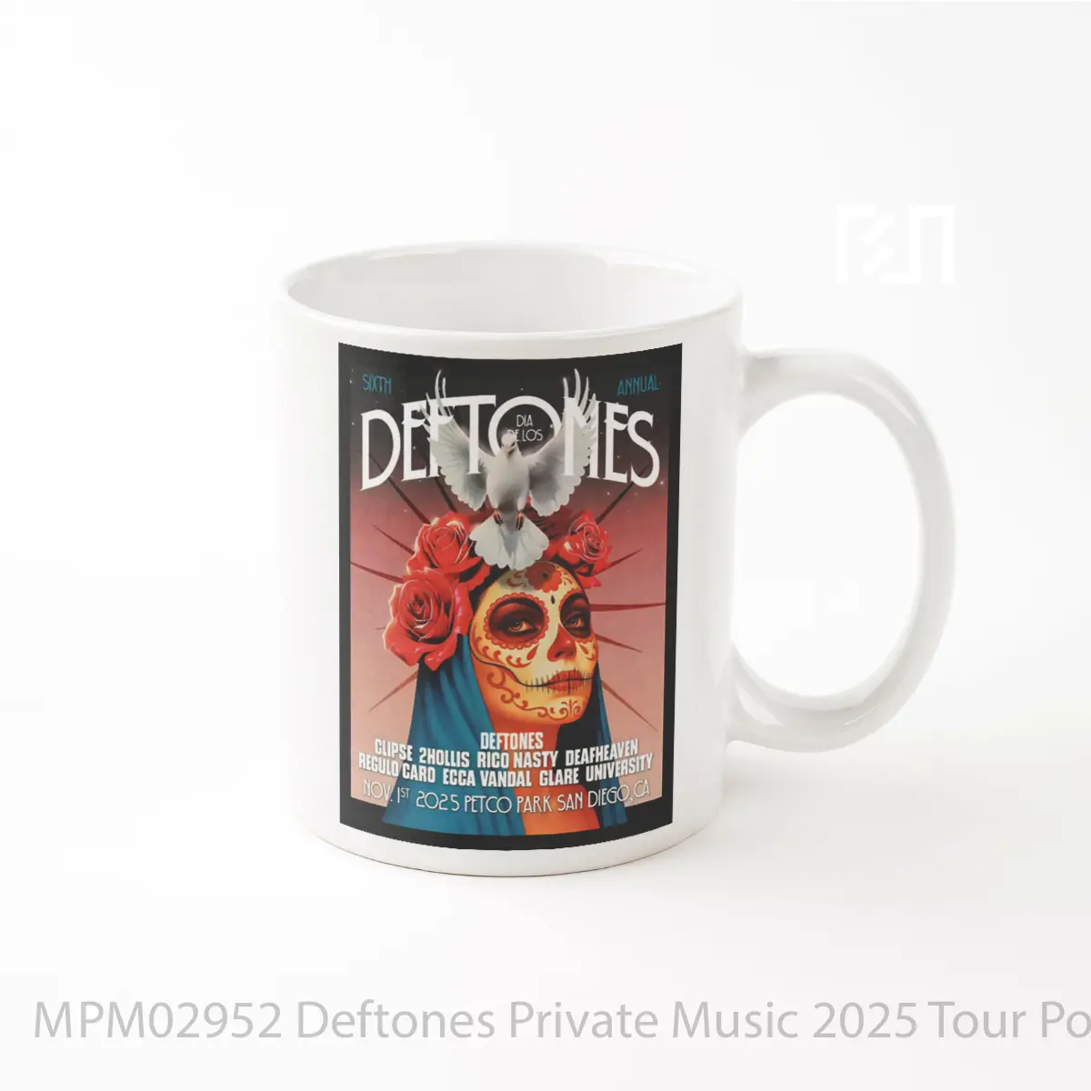 Mug Deftones Private Music 2025 Tour MPM02952