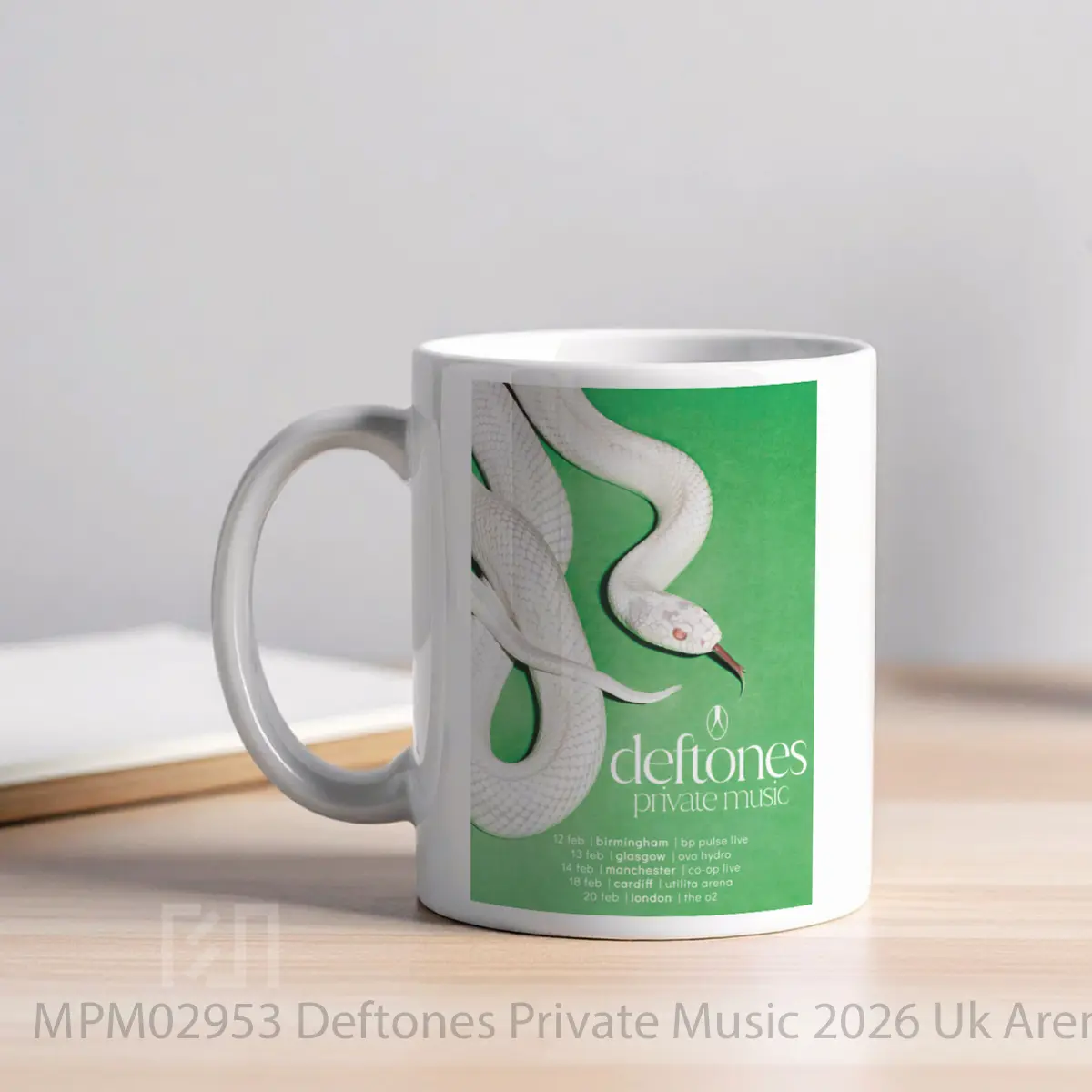Mug Deftones Private Music 2026 Uk Arena Tour 1 MPM02953 - All-side / Desain