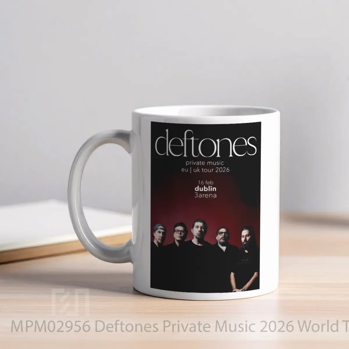 Mug Deftones Private Music 2026 World Tour Dublin 3arena MPM02956 - All-side / Desain