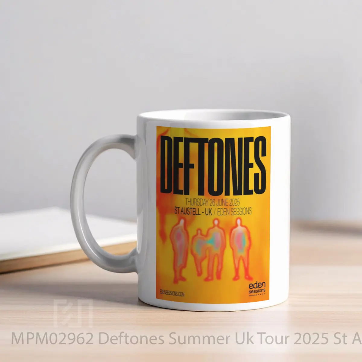Mug Deftones Summer Uk Tour 2025 St Austell Eden Sessions MPM02962 - All-side / Desain