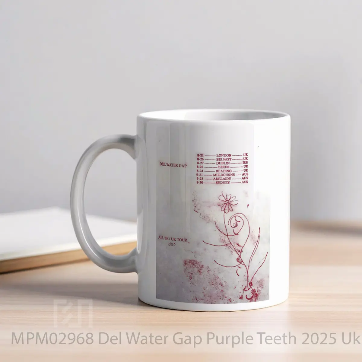 Mug Del Water Gap Purple Teeth 2025 Uk Australia Tou MPM02968 - All-side / Desain