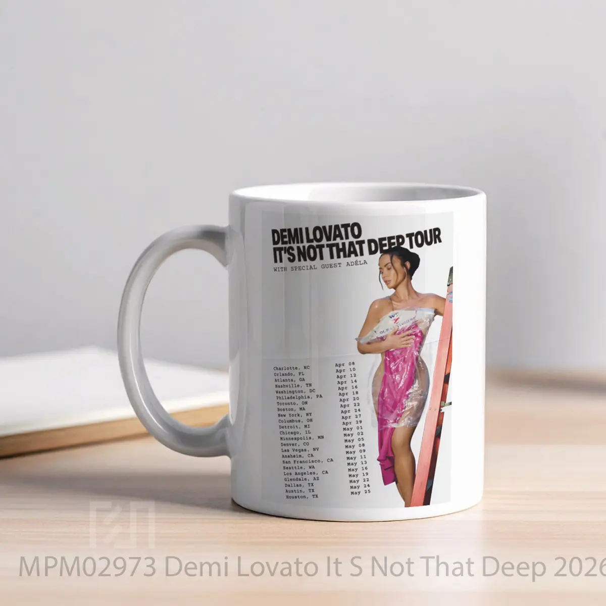 Mug Demi Lovato It S Not That Deep 2026 North America Tour MPM02973 - All-side / Desain