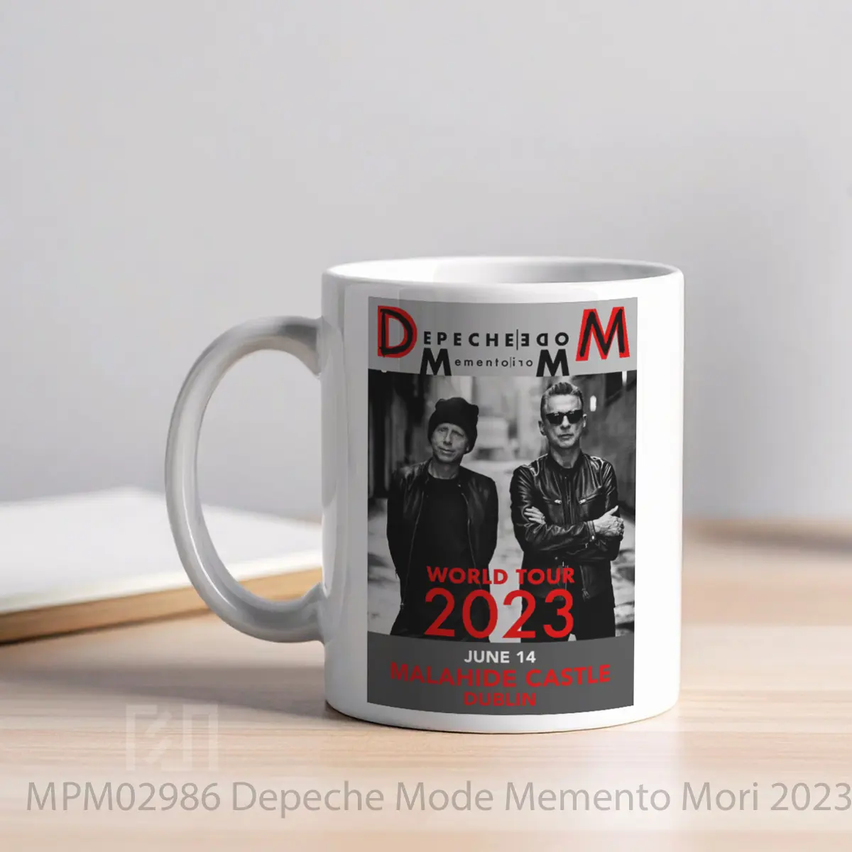 Mug Depeche Mode Memento Mori 2023 Tour Dublin MPM02986 - All-side / Desain