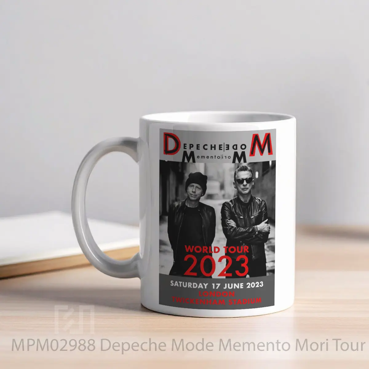 Mug Depeche Mode Memento Mori Tour 2023 London Twickenham MPM02988 - All-side / Desain