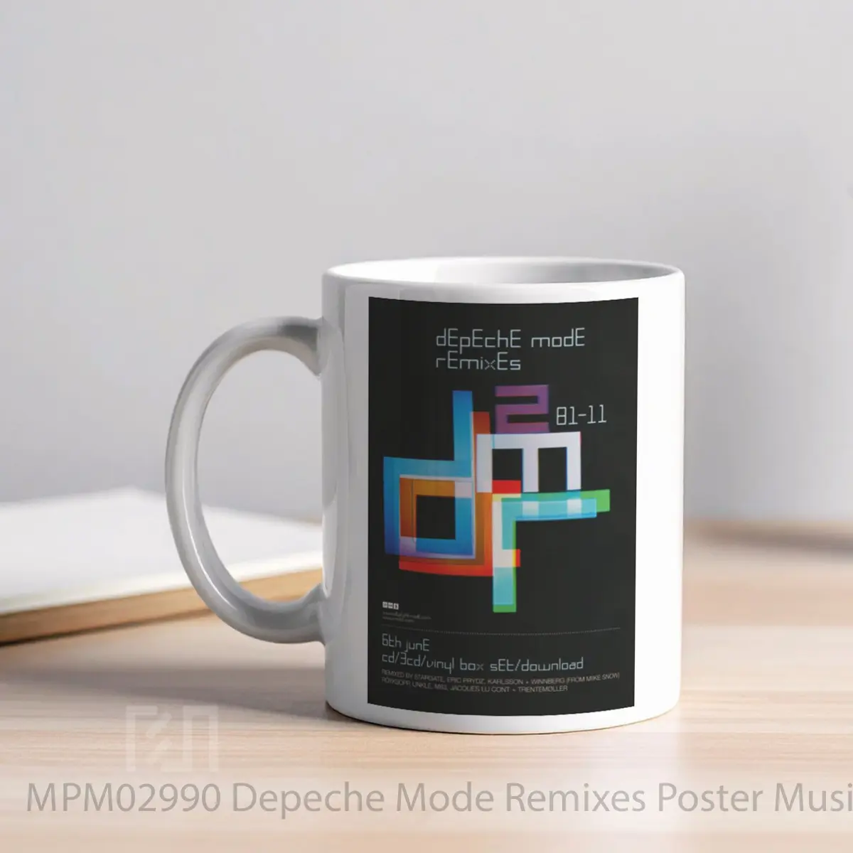 Mug Depeche Mode Remixes MPM02990 - All-side / Desain