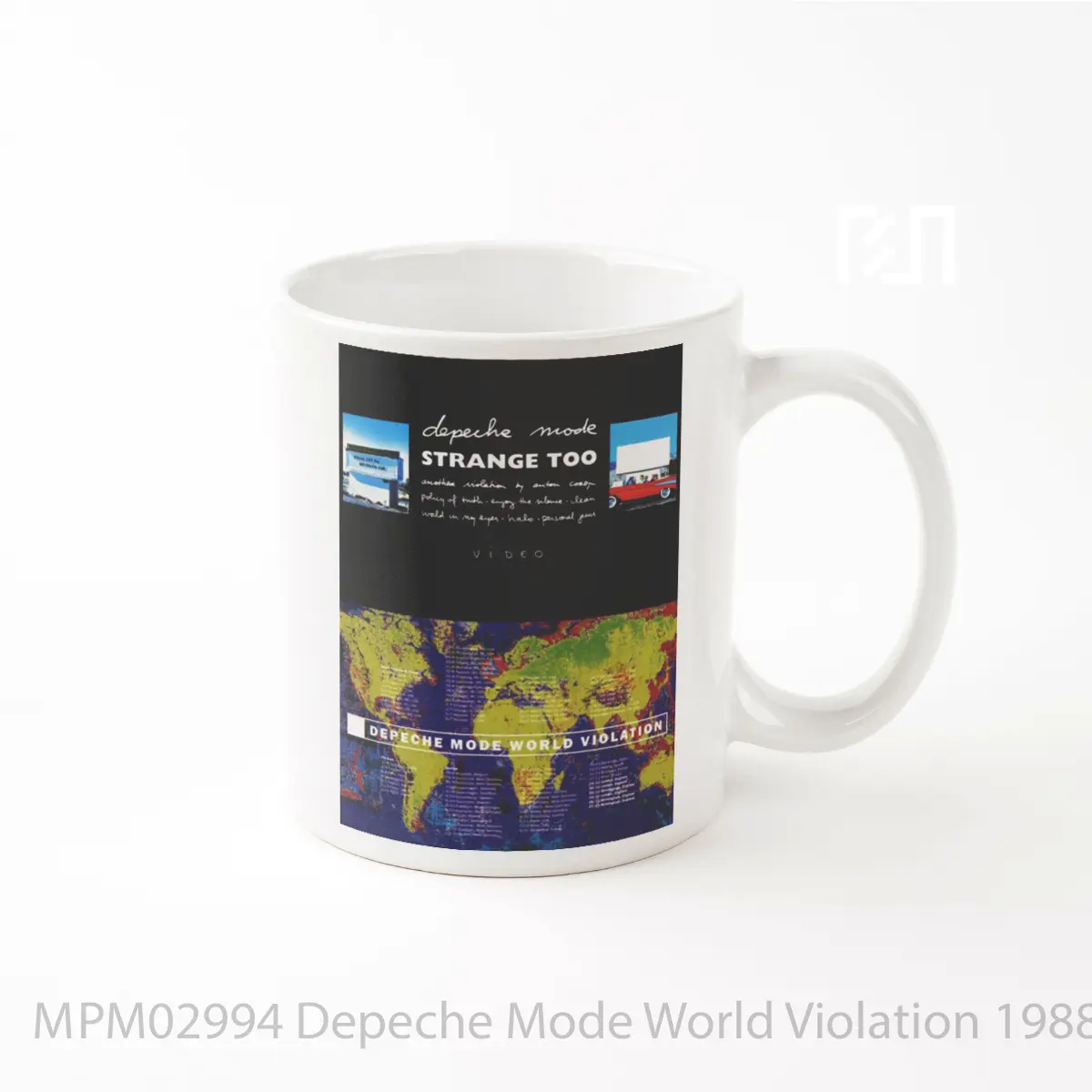 Mug Depeche Mode World Violation 1988 World Tour Poste MPM02994