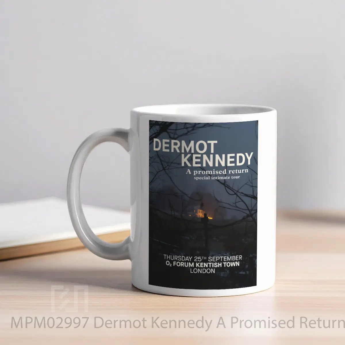 Mug Dermot Kennedy A Promised Return Uk Tour 2025 London MPM02997 - All-side / Desain