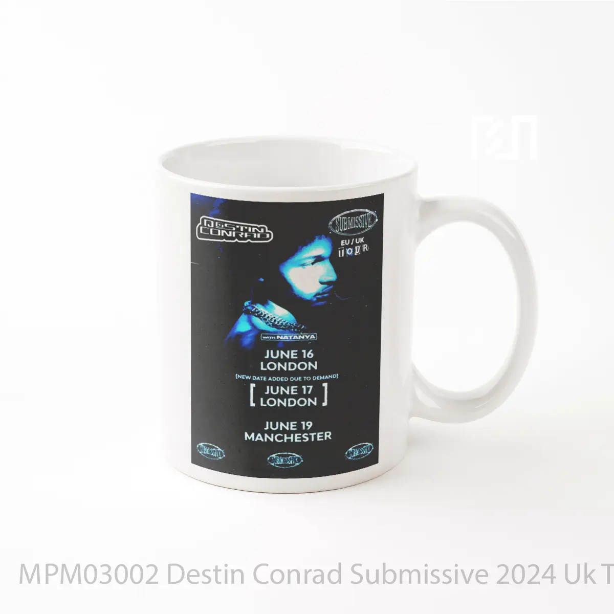 Mug Destin Conrad Submissive 2024 Uk Tour MPM03002