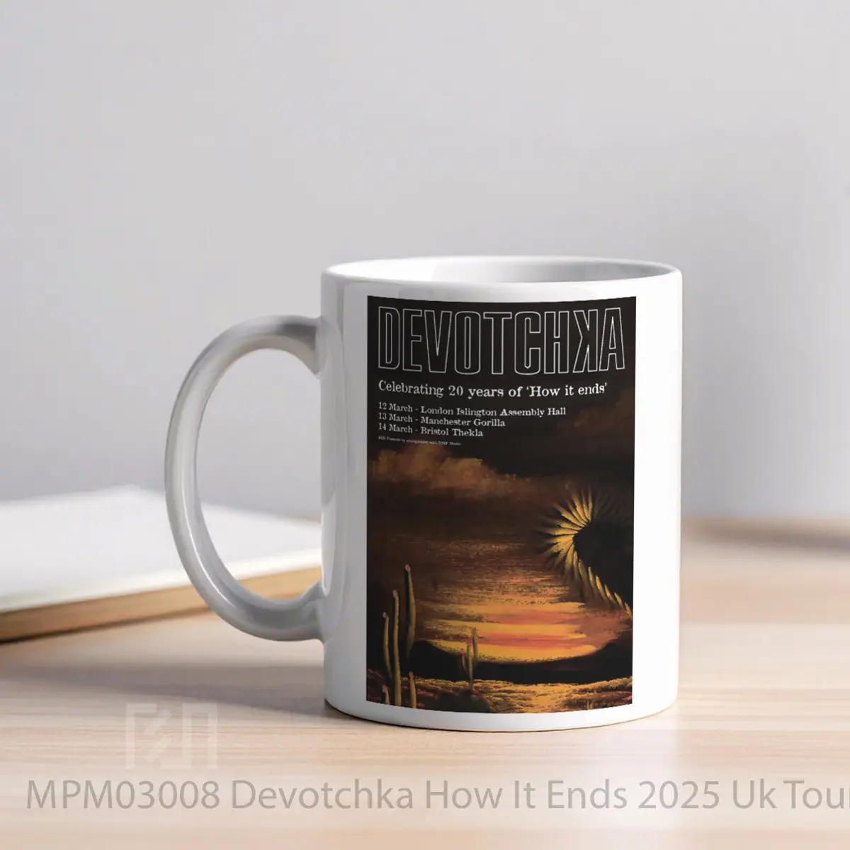 Mug Devotchka How It Ends 2025 Uk Tour MPM03008 - All-side / Desain