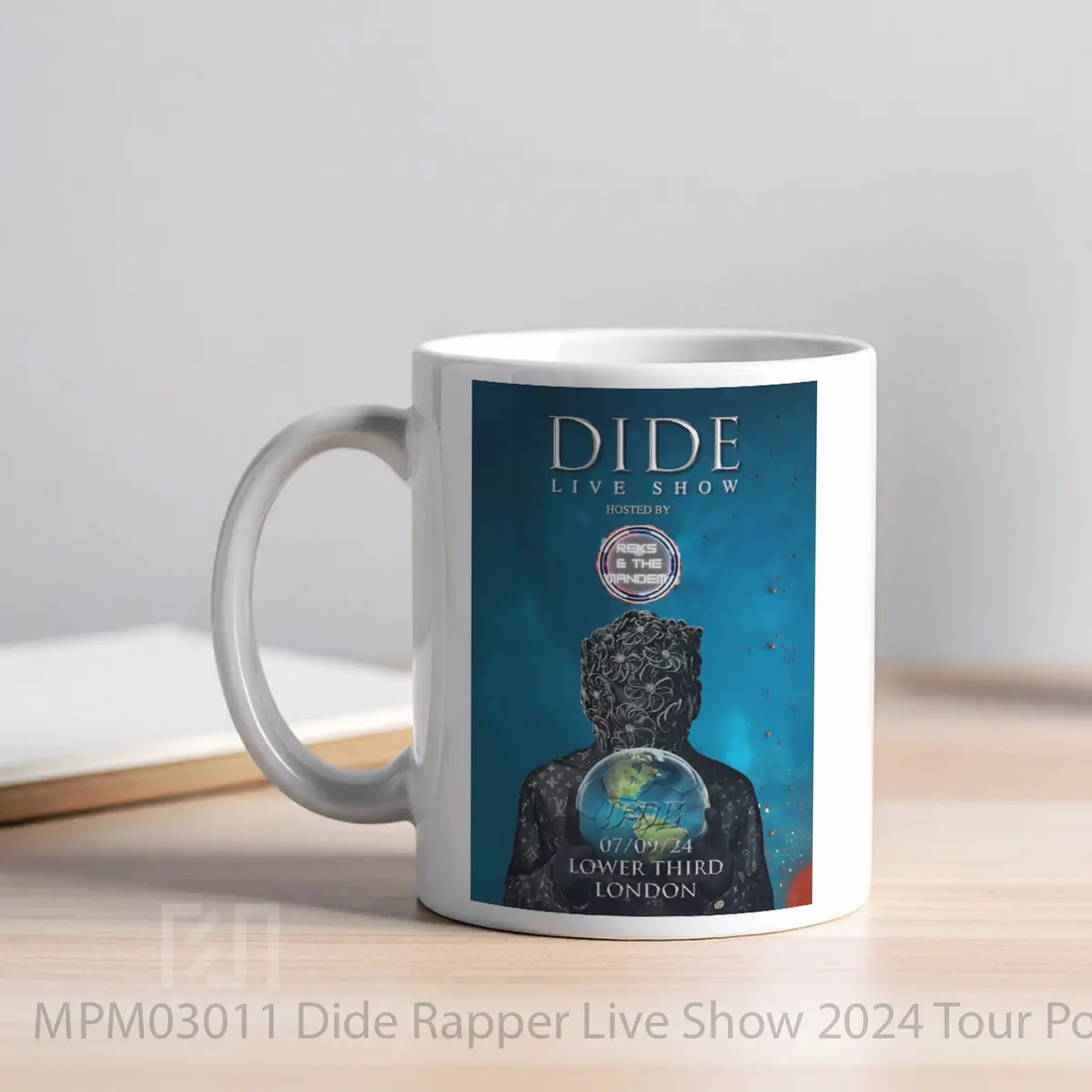 Mug Dide Rapper Live Show 2024 Tour MPM03011 - All-side / Desain