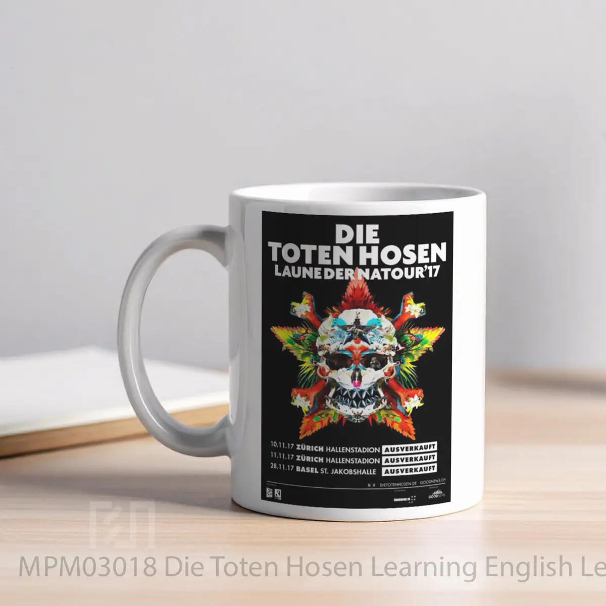 Mug Die Toten Hosen Learning English Lesson 2 MPM03018 - All-side / Desain
