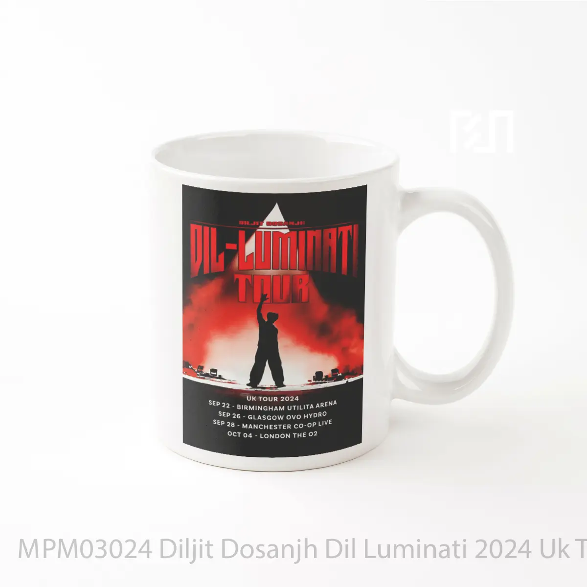 Mug Diljit Dosanjh Dil Luminati 2024 Uk Tour 1 MPM03024