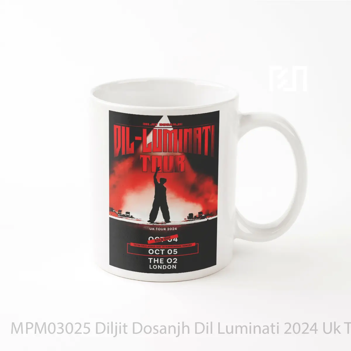 Mug Diljit Dosanjh Dil Luminati 2024 Uk Tour MPM03025