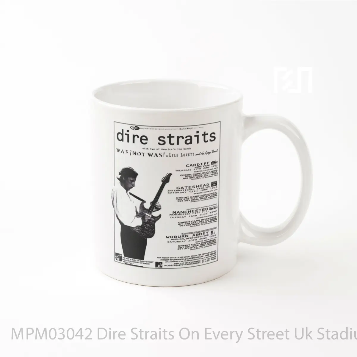 Mug Dire Straits On Every Street Uk Stadium Tour 1992 MPM03042