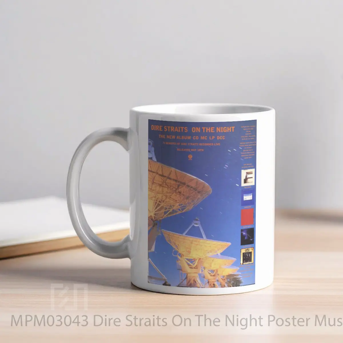 Mug Dire Straits On The Night MPM03043 - All-side / Desain