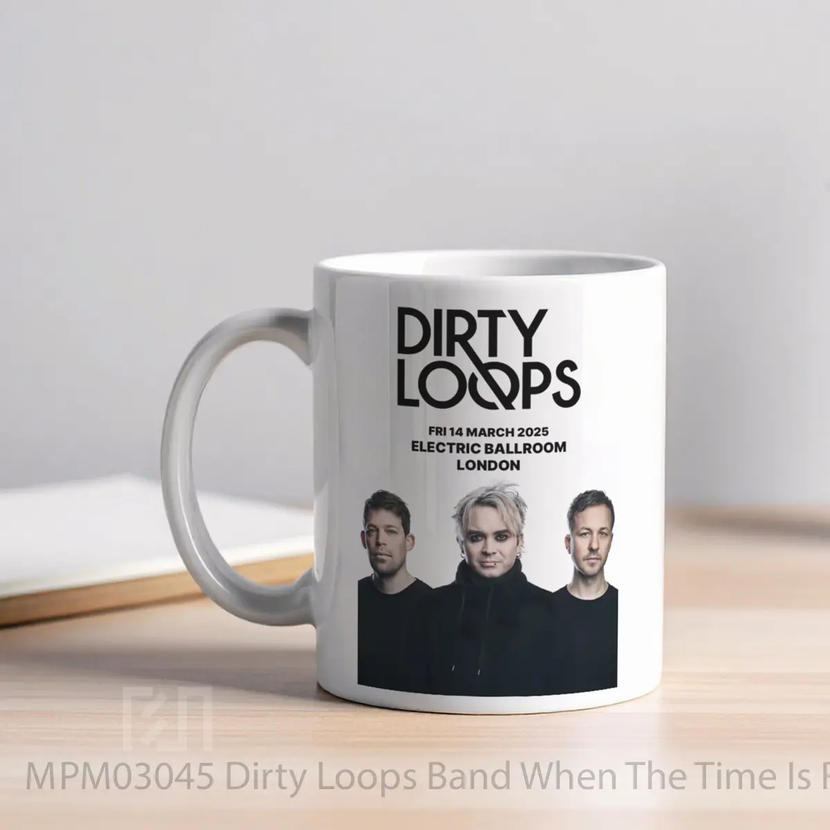 Mug Dirty Loops Band When The Time Is Right 2025 Tou MPM03045 - Tampak Kanan