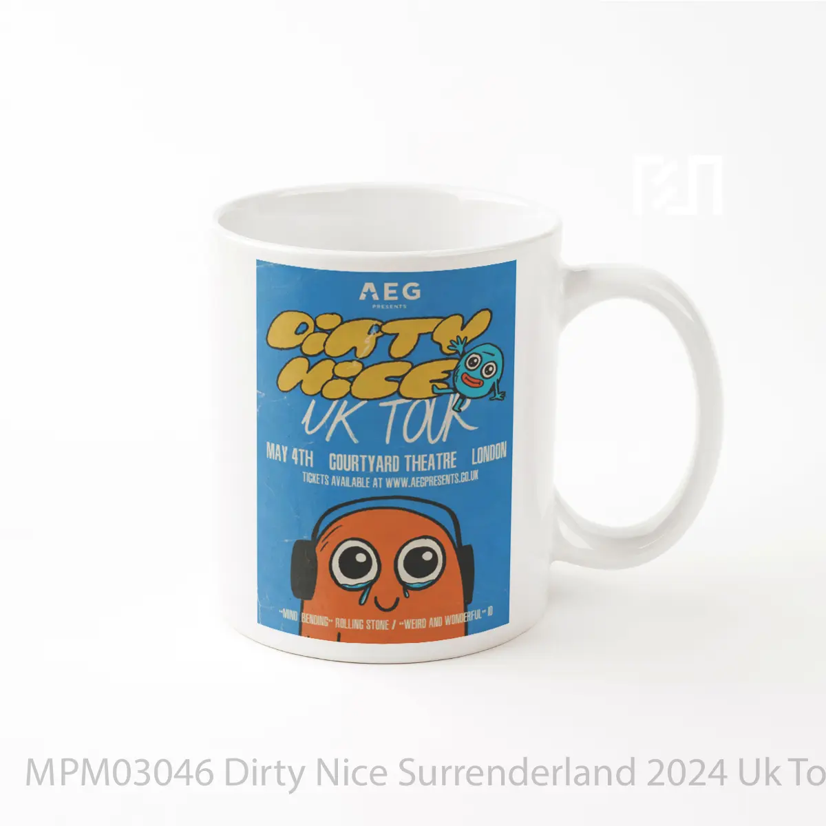 Mug Dirty Nice Surrenderland 2024 Uk Tour MPM03046