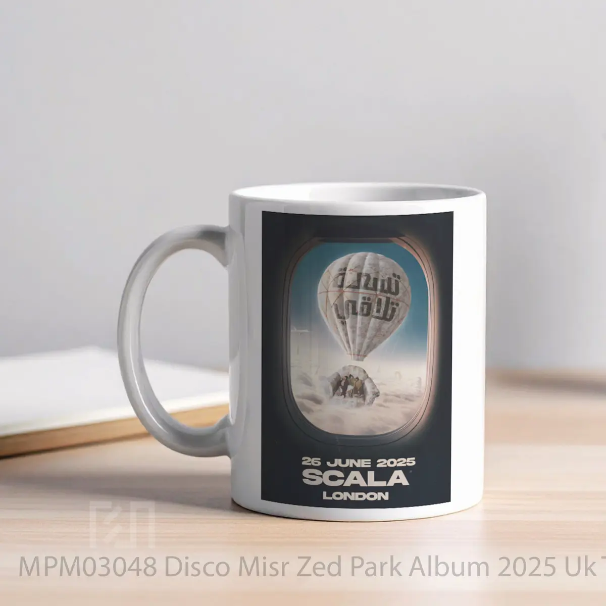 Mug Disco Misr Zed Park Album 2025 Uk Tour MPM03048 - All-side / Desain