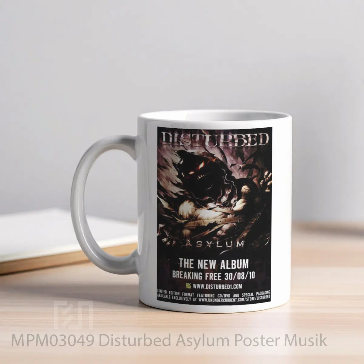 Mug Disturbed Asylum MPM03049 - All-side / Desain